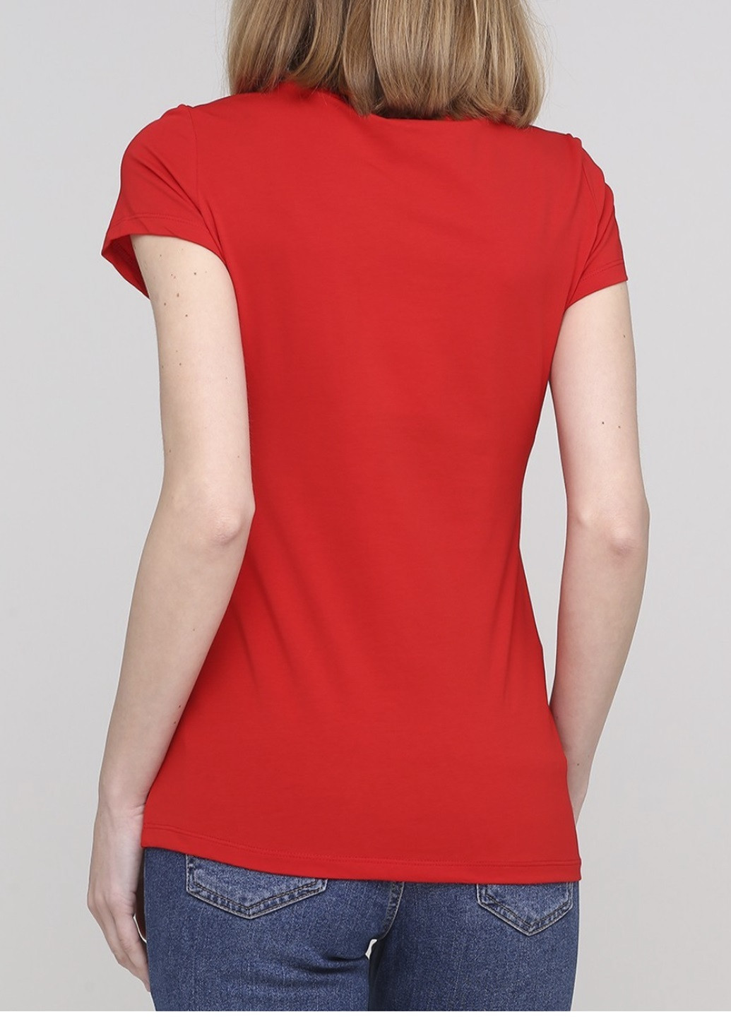 Красная всесезон футболка Monte Cervino