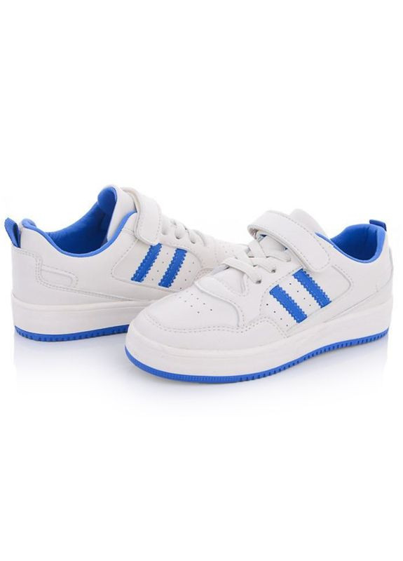Белые демисезонные кроссовки для мальчика (подростковые) демисезон белый (10781-v0) No Brand