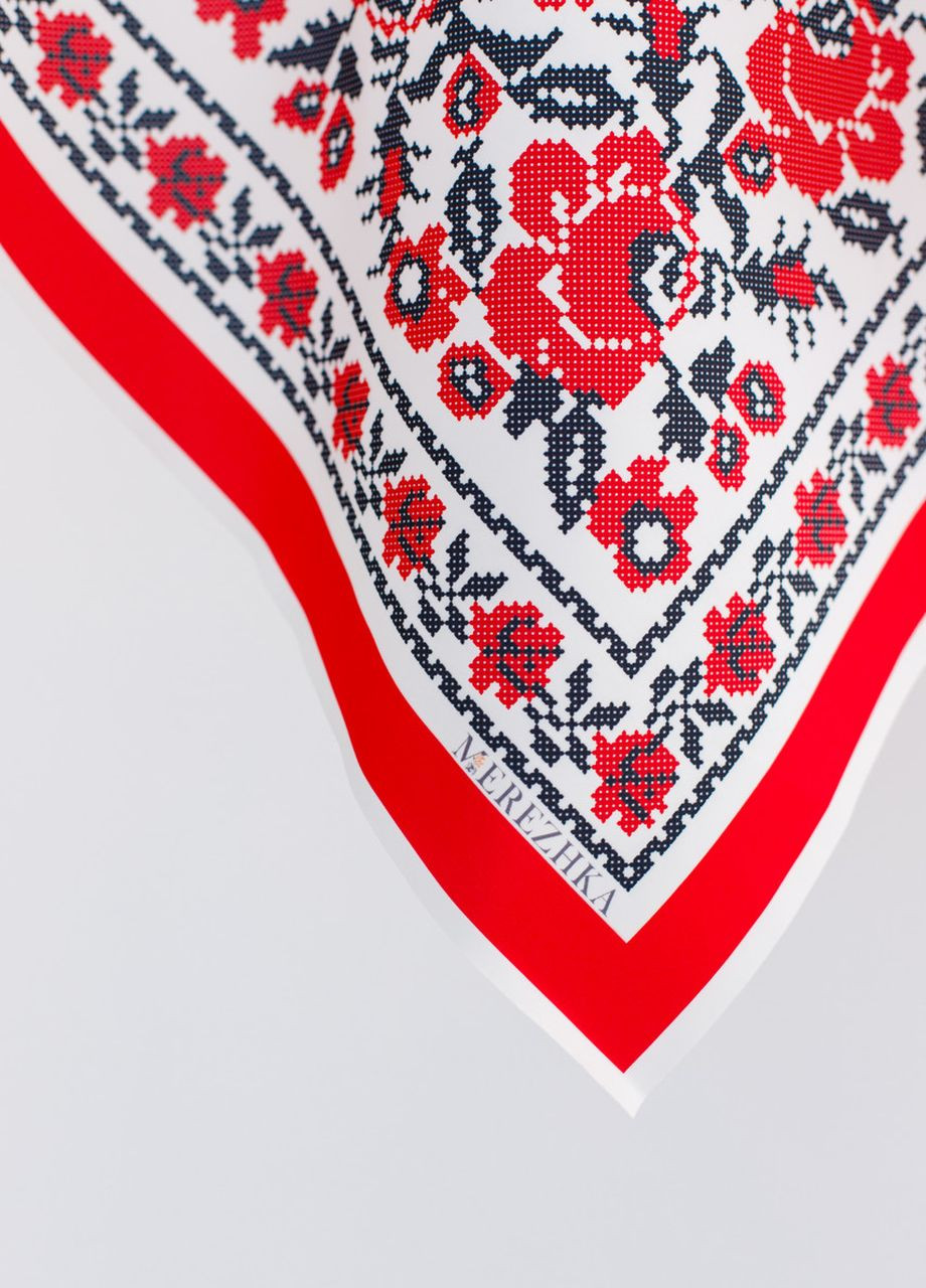 Хустинка "Традиція" розмір 73х73 см MEREZHKA (262977259)