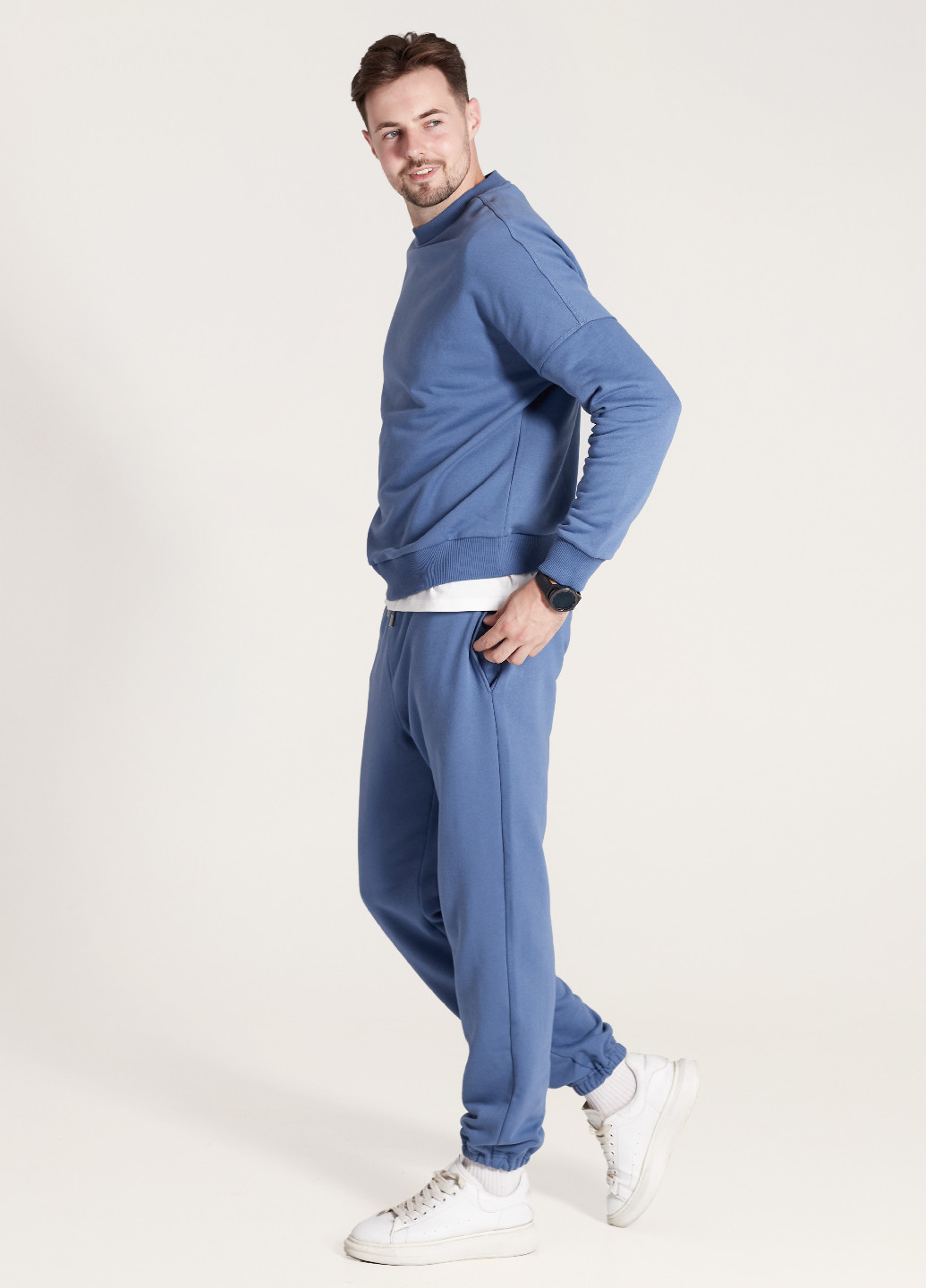 Чоловічі спортивні штани з бавовни S Джинс Rebellis (263064186)