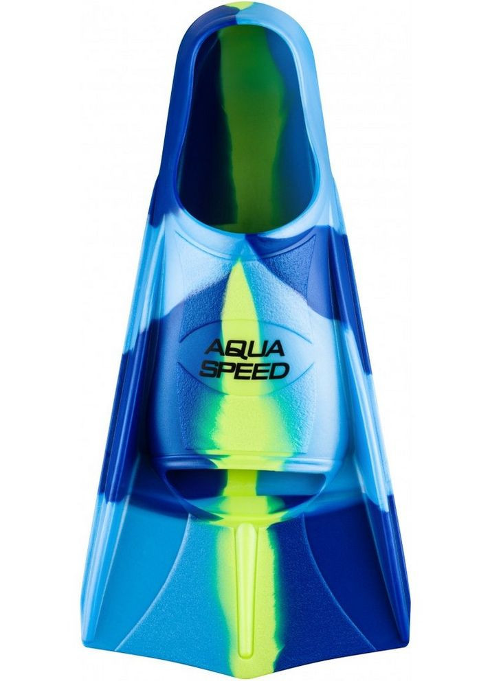 Ласти TRAINING FINS 7939 синій, блакитний, жовтий Дитячі 31-32 Aqua Speed (263057730)