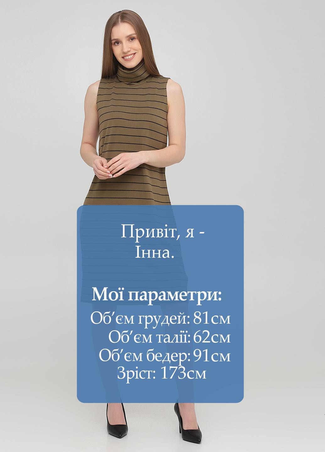 Оливкова (хакі) кежуал сукня Old Navy однотонна