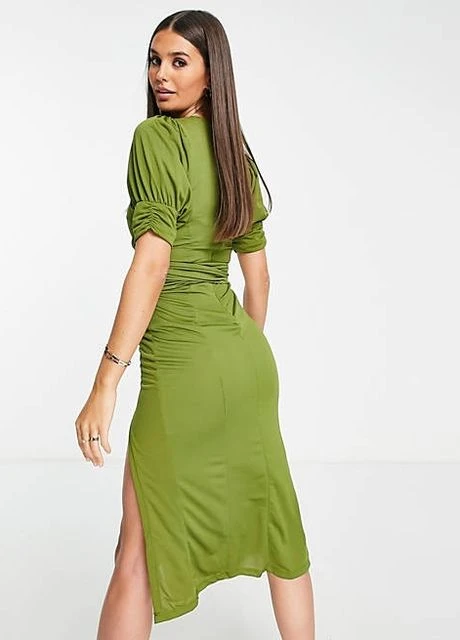 Оливкова (хакі) сукня Asos