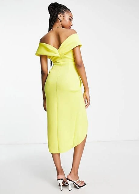 Жовтий сукня Asos