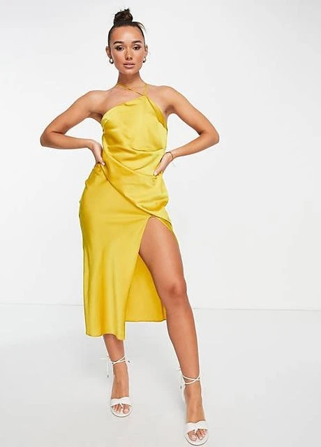 Жовтий сукня Asos
