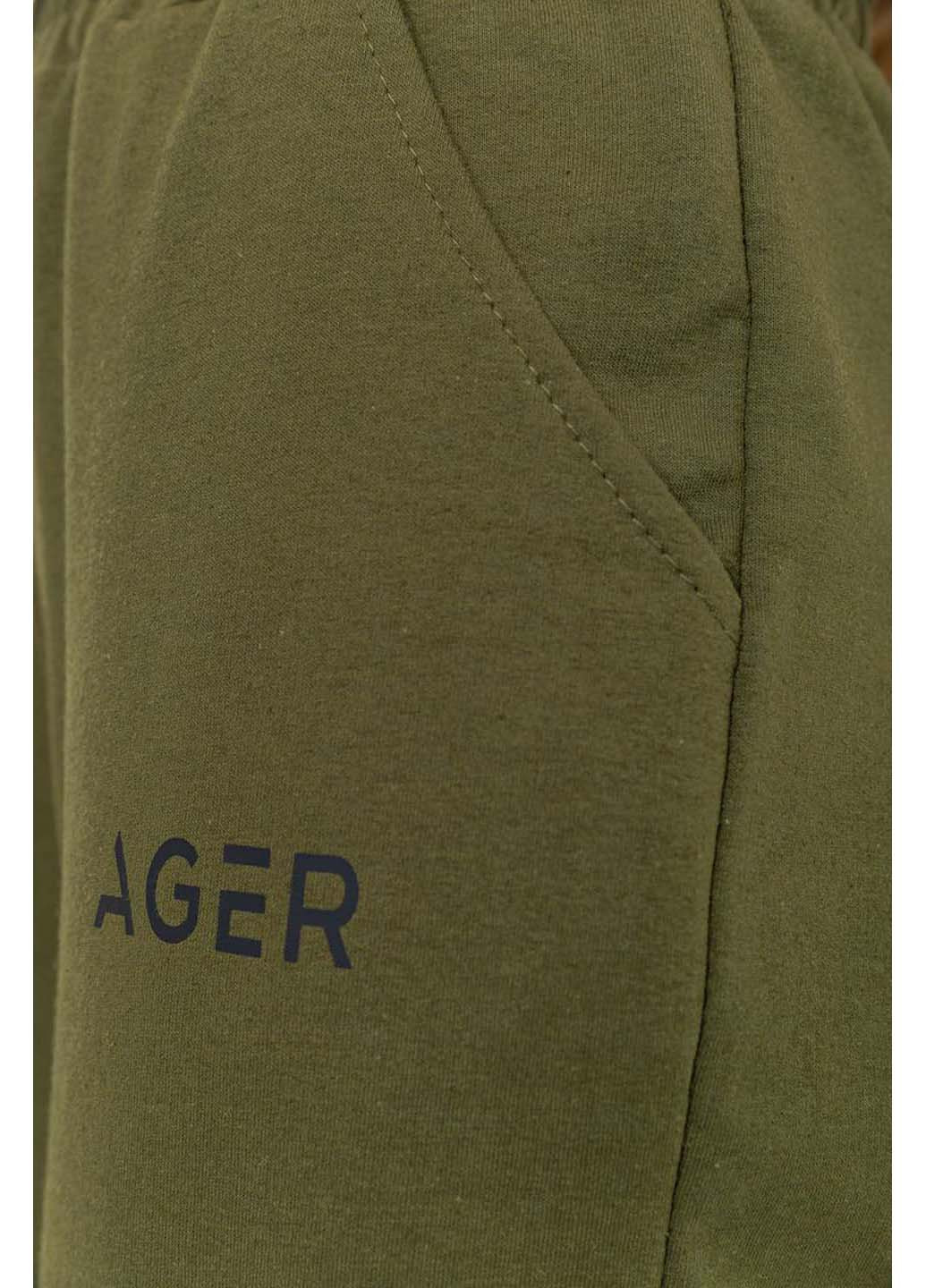 Темно-зеленые спортивные демисезонные брюки Ager