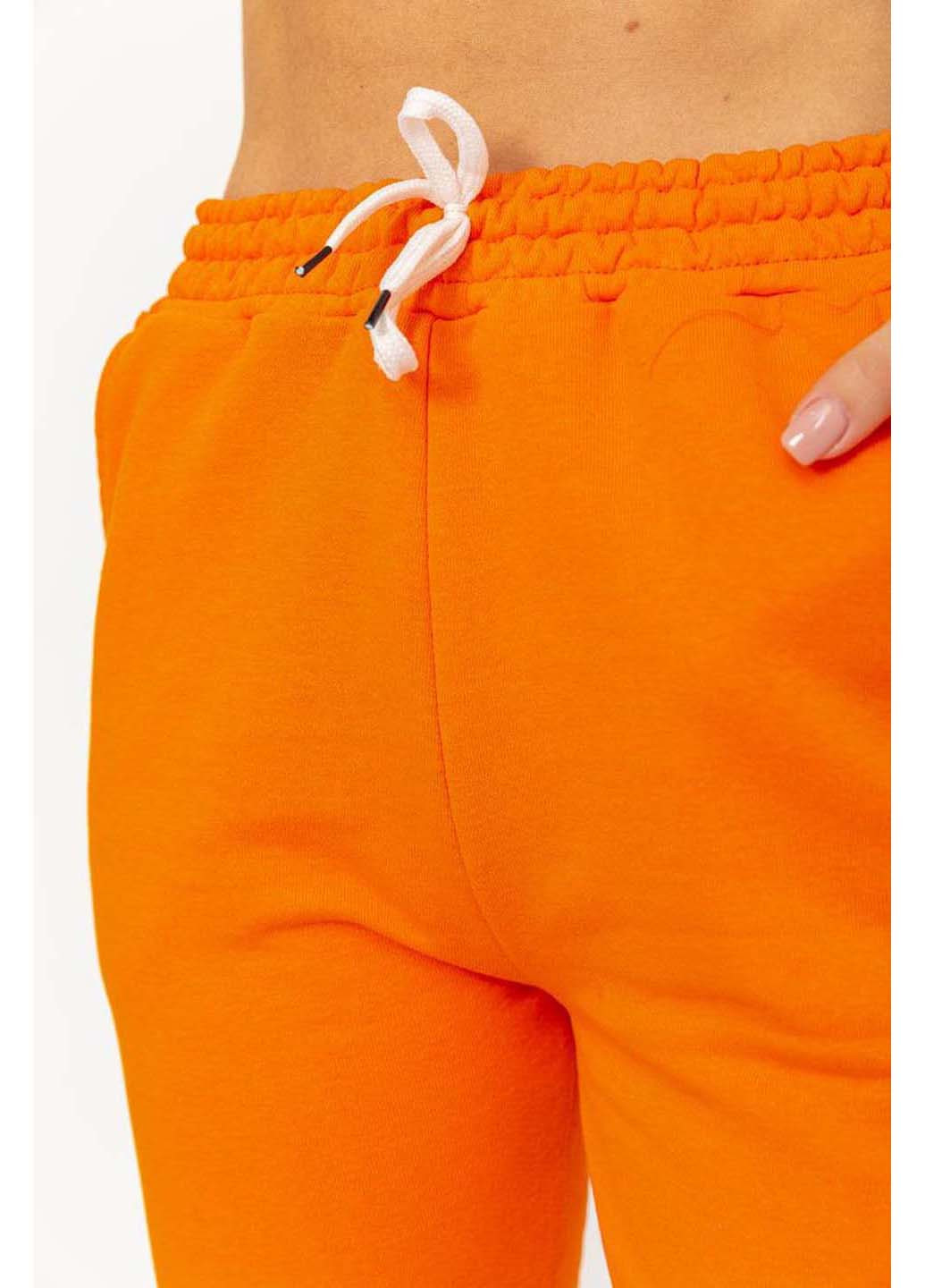 Оранжевые спортивные демисезонные брюки Ager