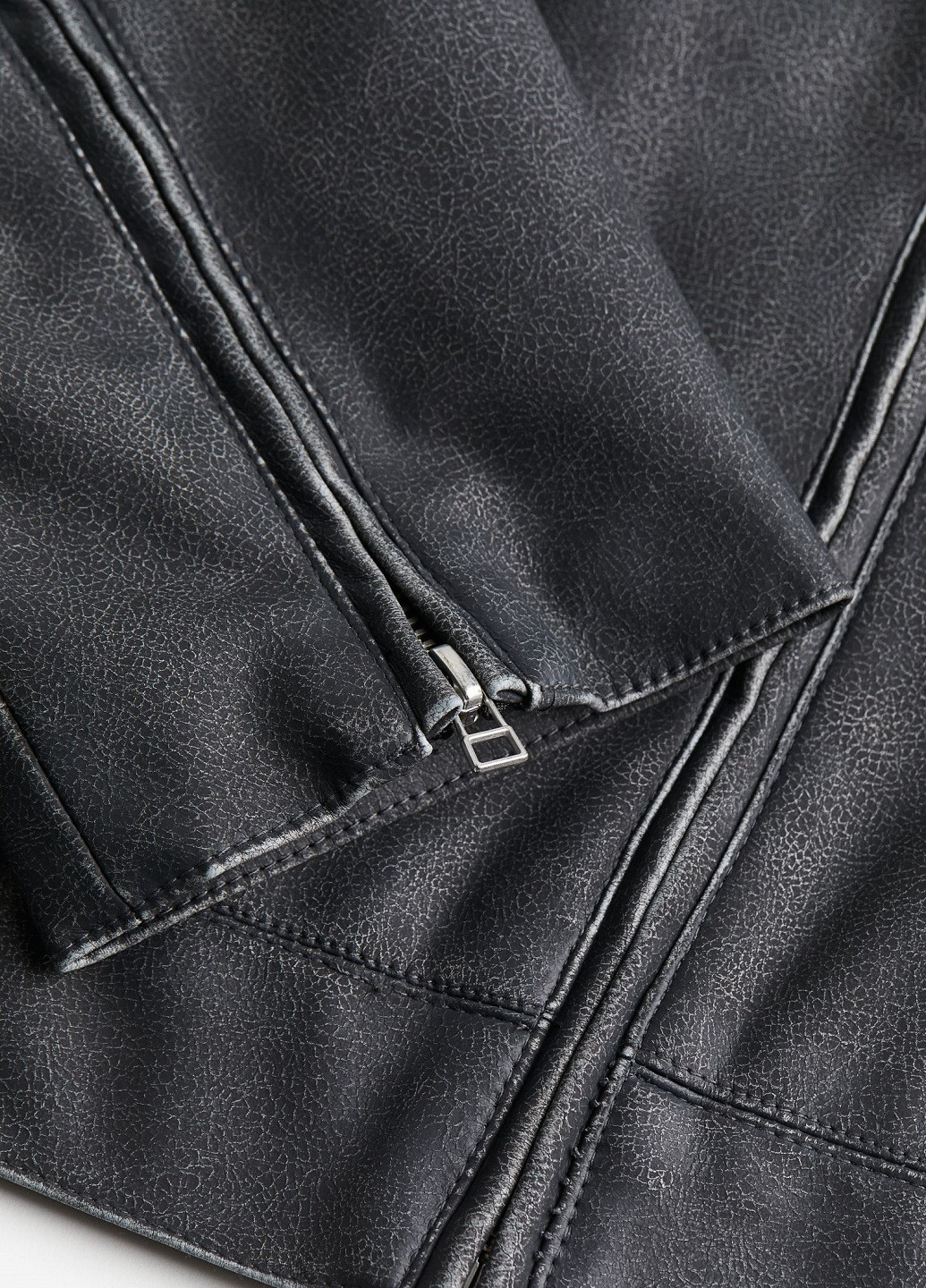 Темно-сіра демісезонна куртка H&M