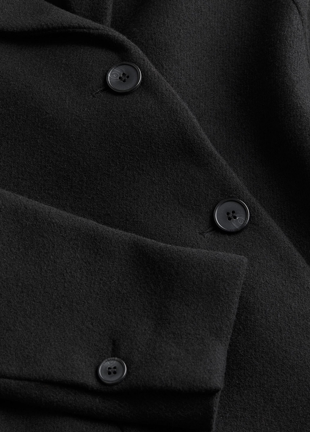 Черное демисезонное Куртка H&M