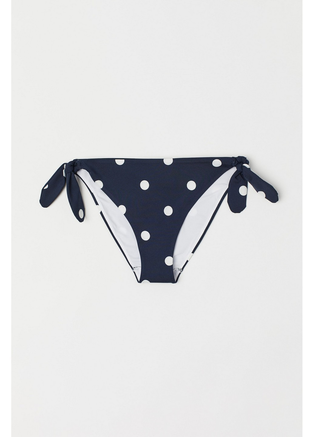 Темно-синие купальные плавки в горошек H&M
