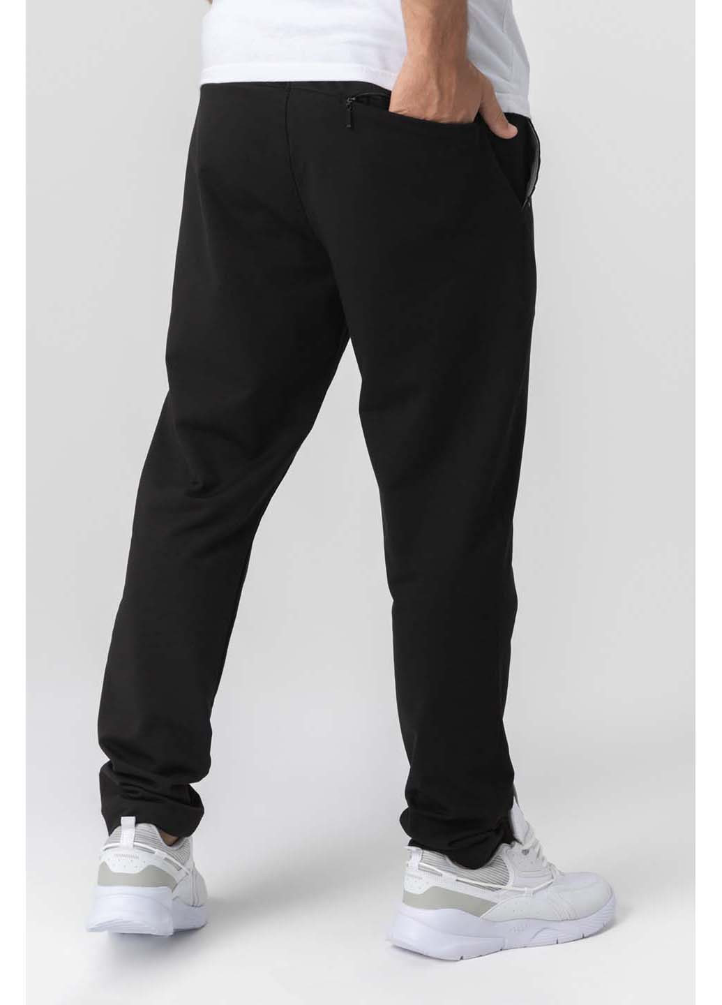 Черные спортивные демисезонные брюки Tommy Life