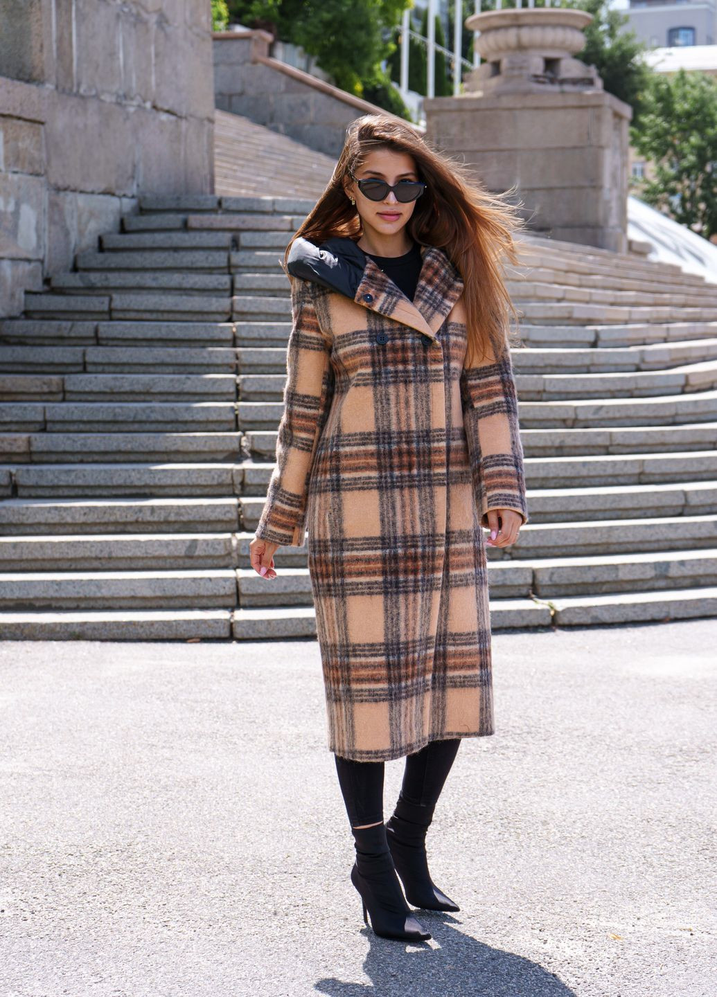 Коричневое зимнее Пальто MN