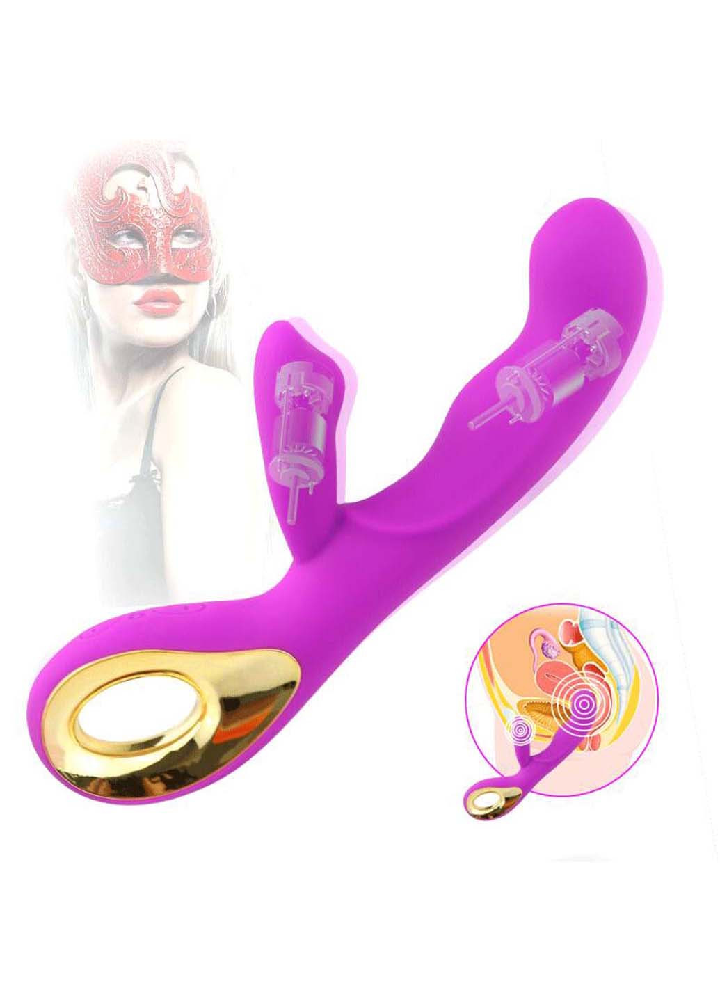 Багатофункціональний вібратор фіолетовий 10 режимів We Love (263348591)