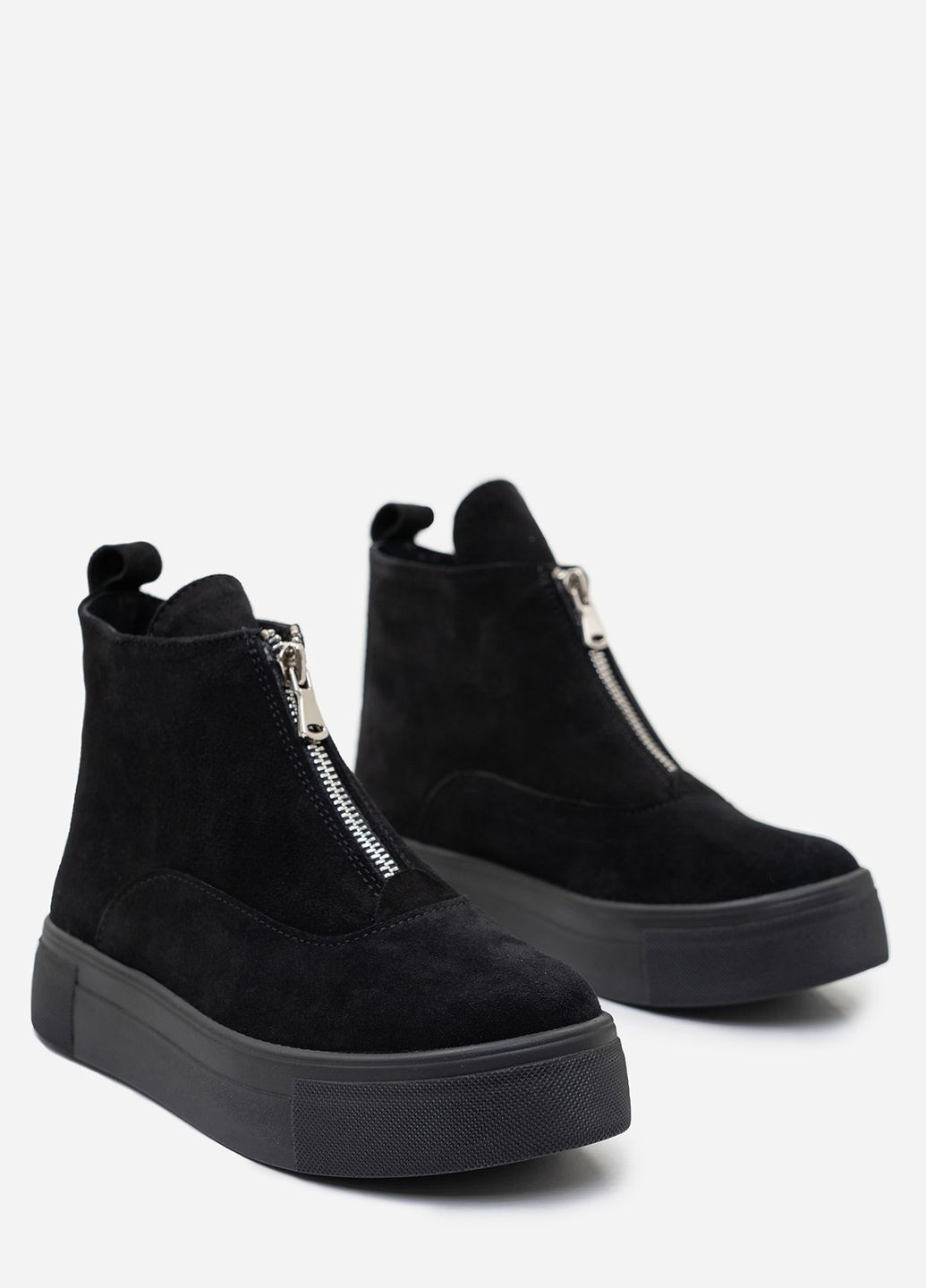 Осенние ботинки женские ISSA PLUS из натуральной замши