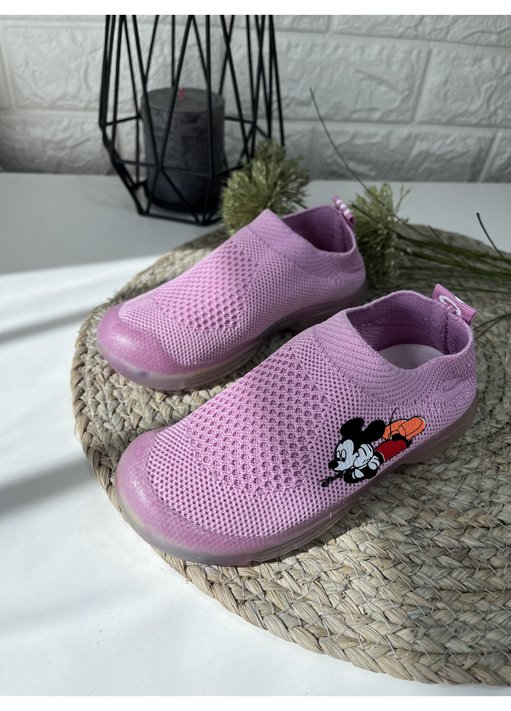 Сиреневые демисезонные кроссовки для девочки Kimbo-O