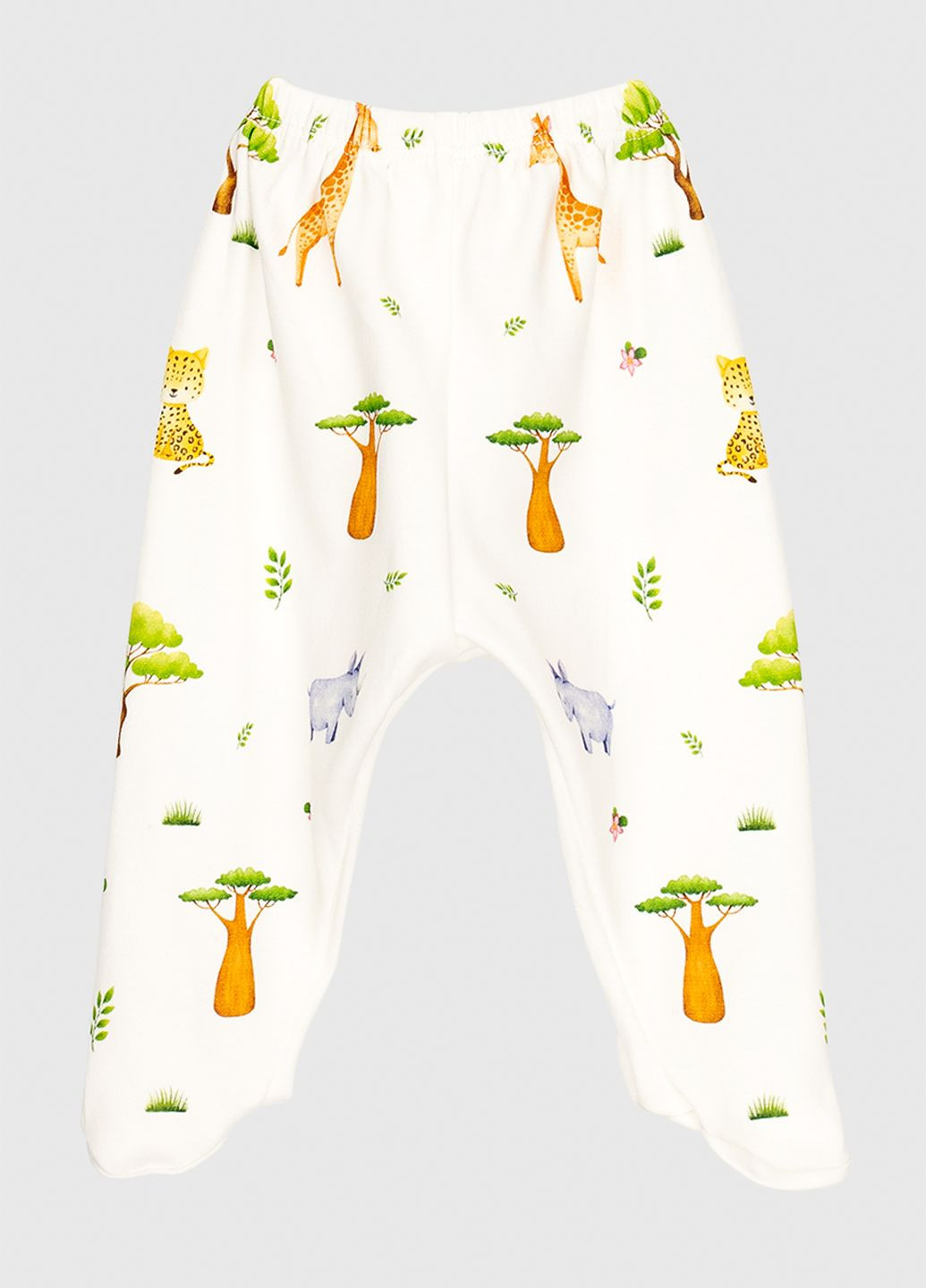 Молочний демісезонний костюм для виписки жираф Patsan