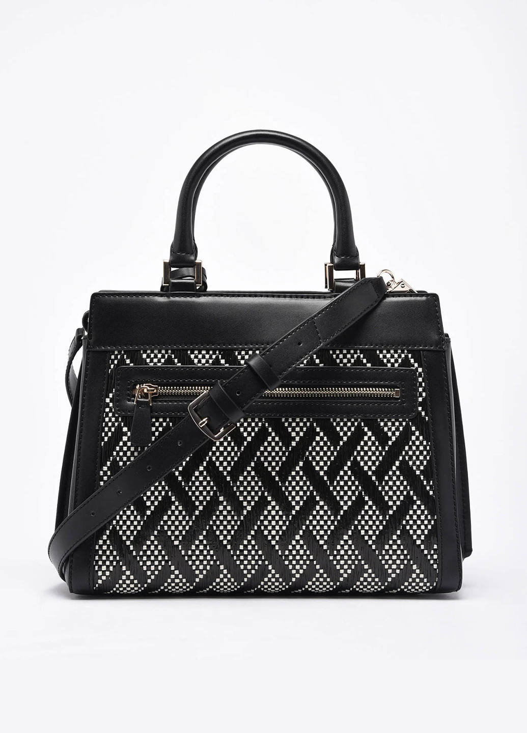 Сумка жіноча із еко шкіри Guess KATEY LUXURY SATCHEL (263345498)