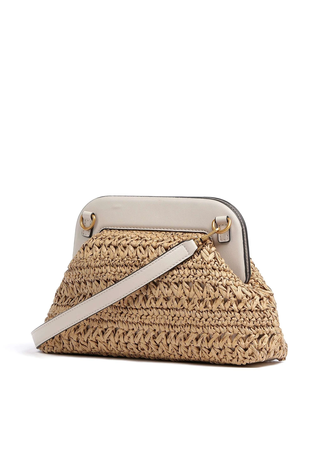 Сумка жіноча солом'яна Guess LIGURIA FRAME CLUTCH (263345514)