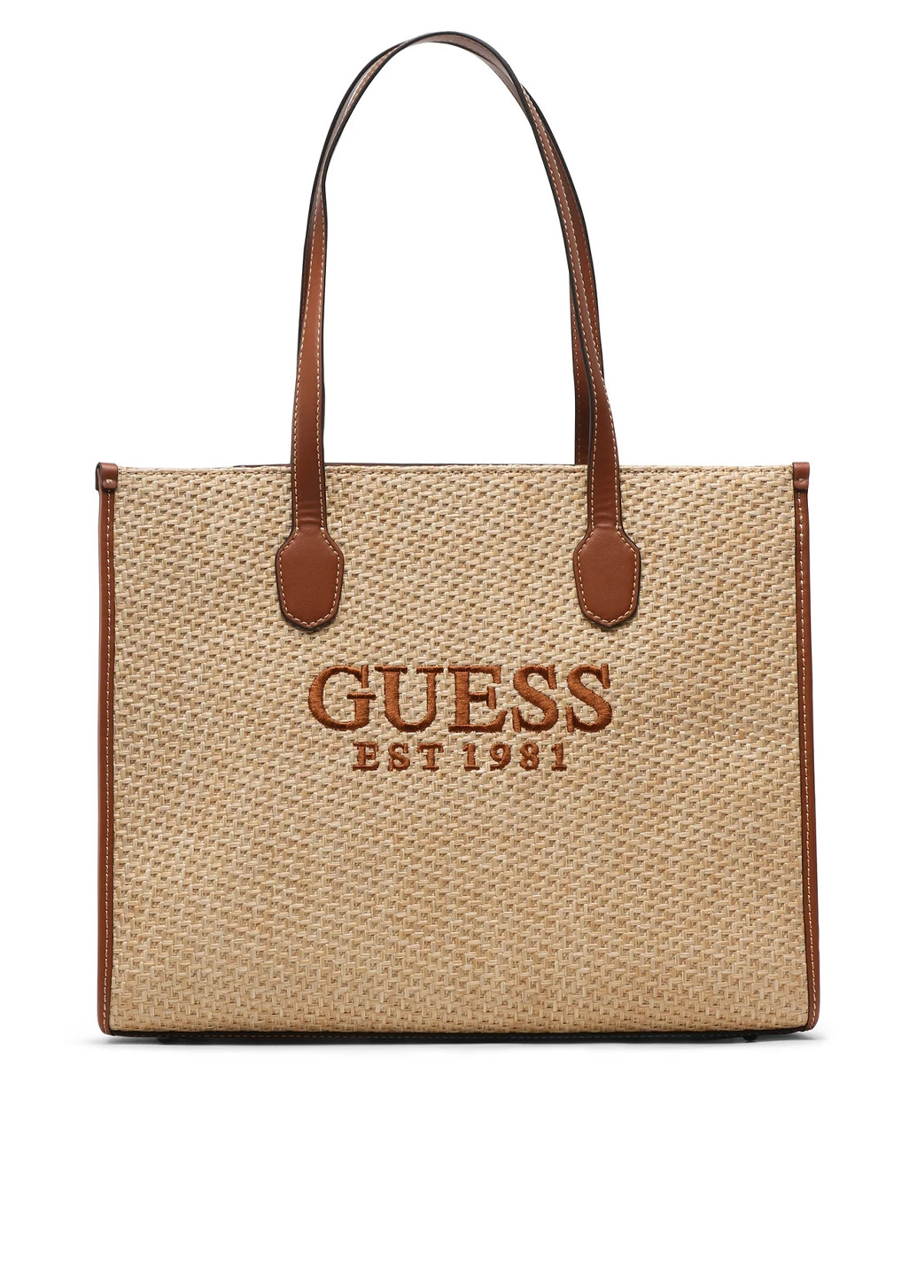 Сумка женская соломенная Guess SILVANA GIRLFRIEND TOTE (263345501)