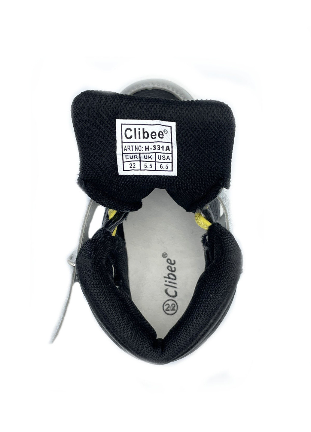 Черные повседневные осенние демисезонные ботинки Clibee