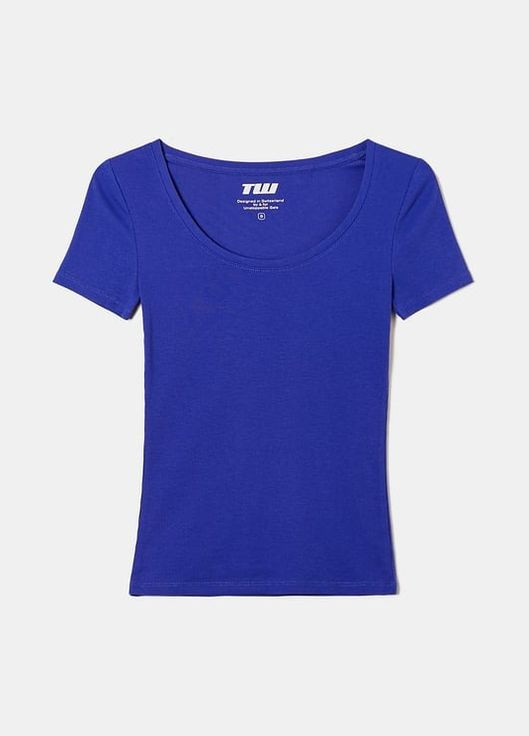 Синяя летняя футболка Tally Weijl