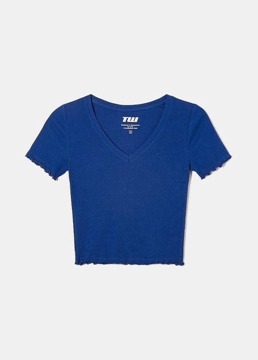 Синяя летняя футболка Tally Weijl