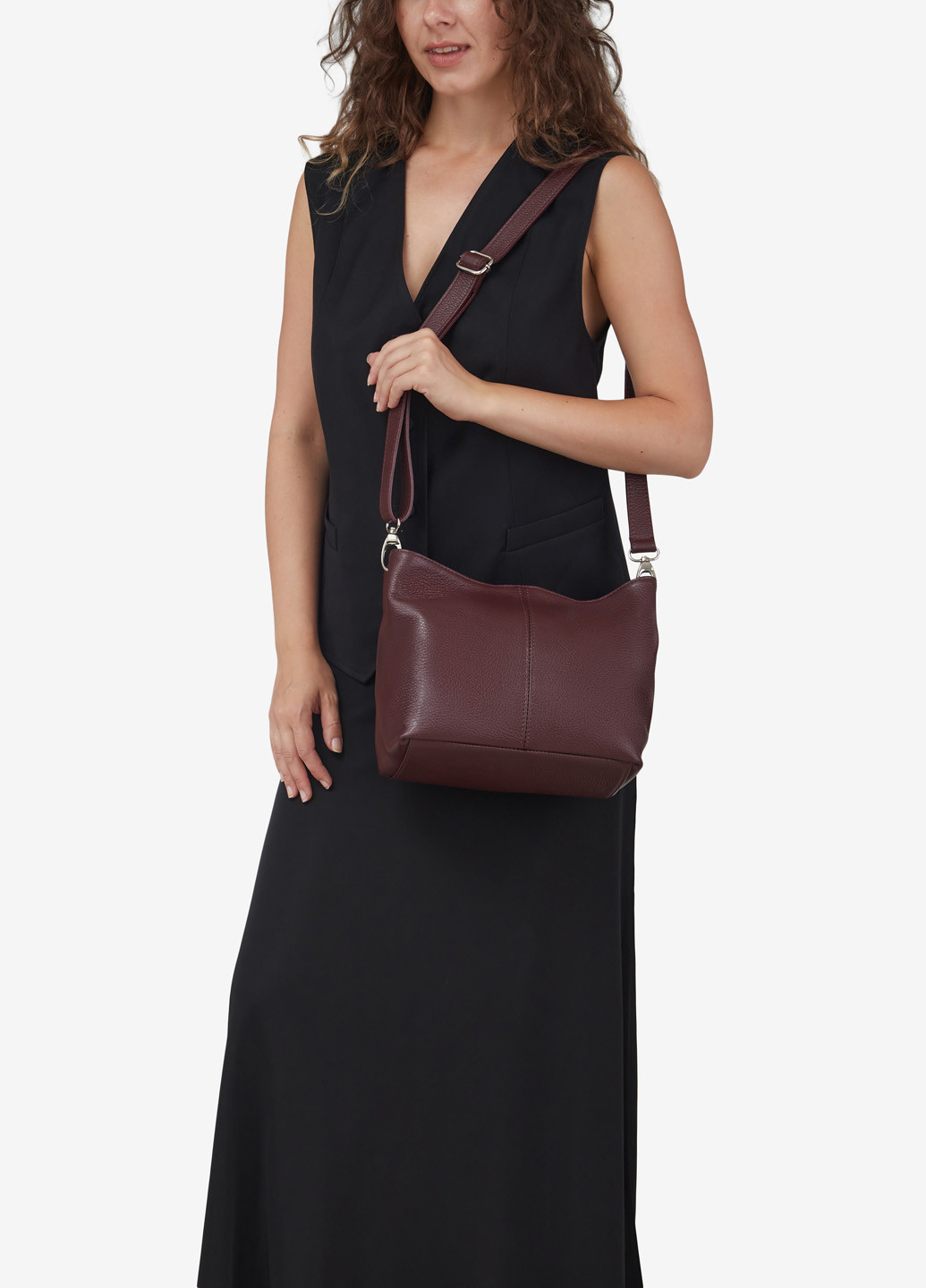 Сумка женская кожаная кросс-боди маленькая Сrossbody Regina Notte (263356868)