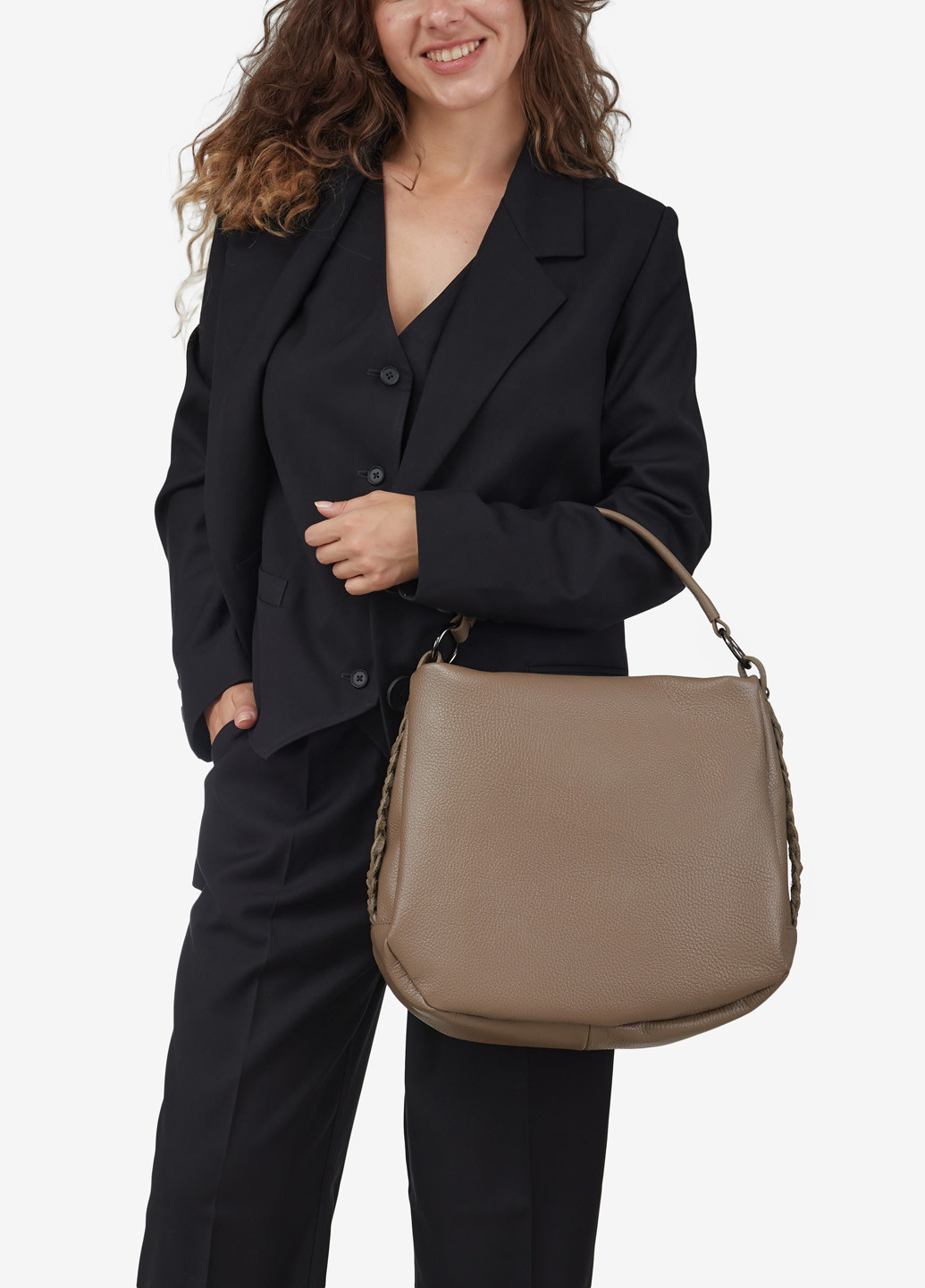 Сумка жіноча шкіряна шоппер середня Shopper Regina Notte (263356857)