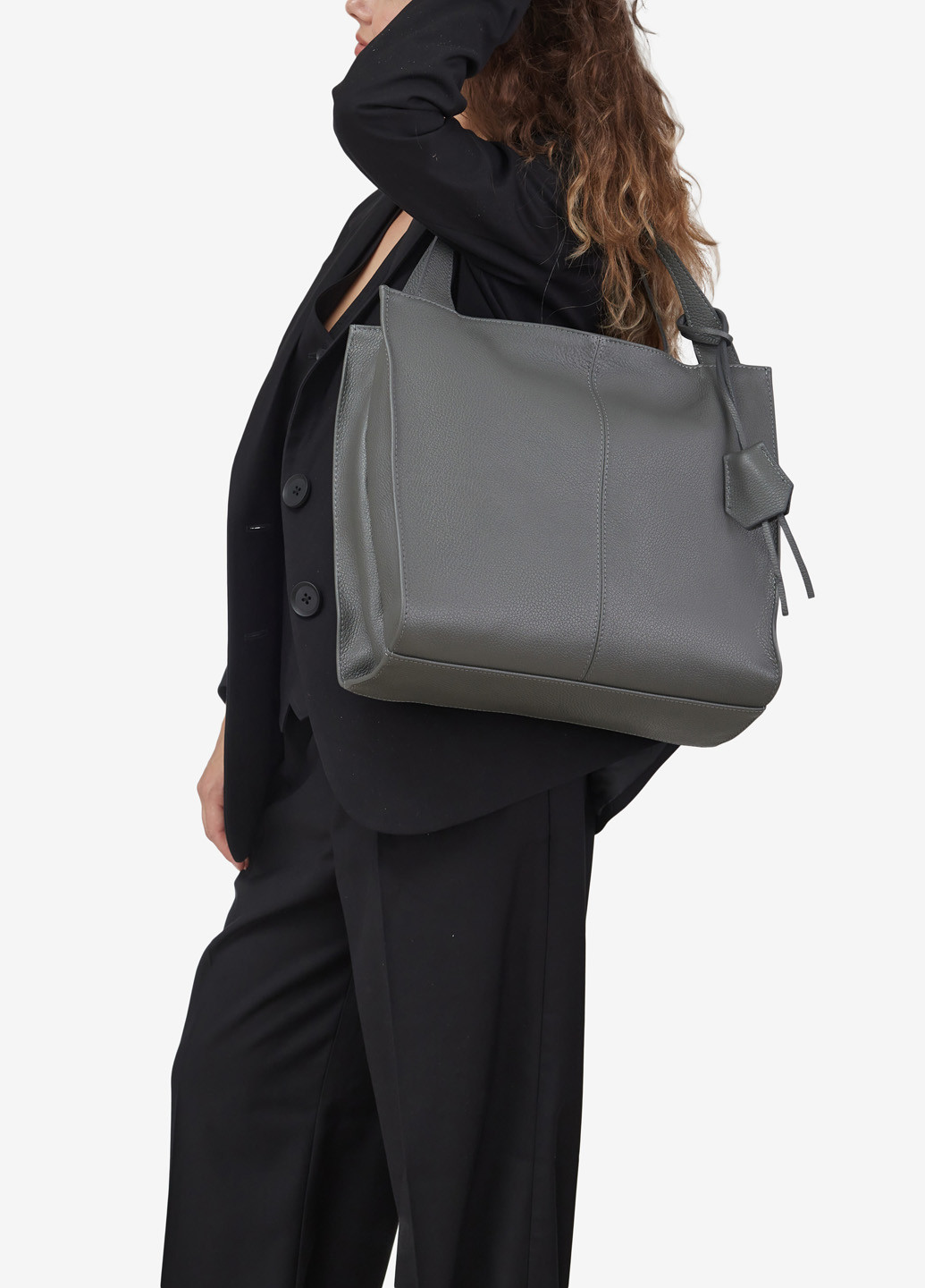 Сумка женская кожаная шоппер большая Shopper Regina Notte (263356829)