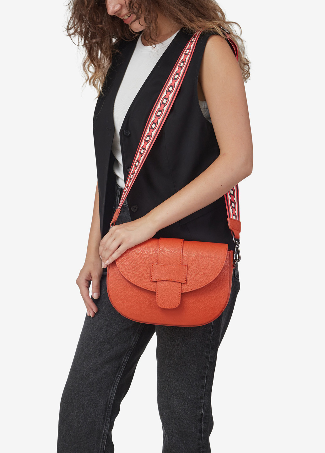 Сумка женская кожаная кросс-боди средняя Сrossbody Regina Notte (263356900)