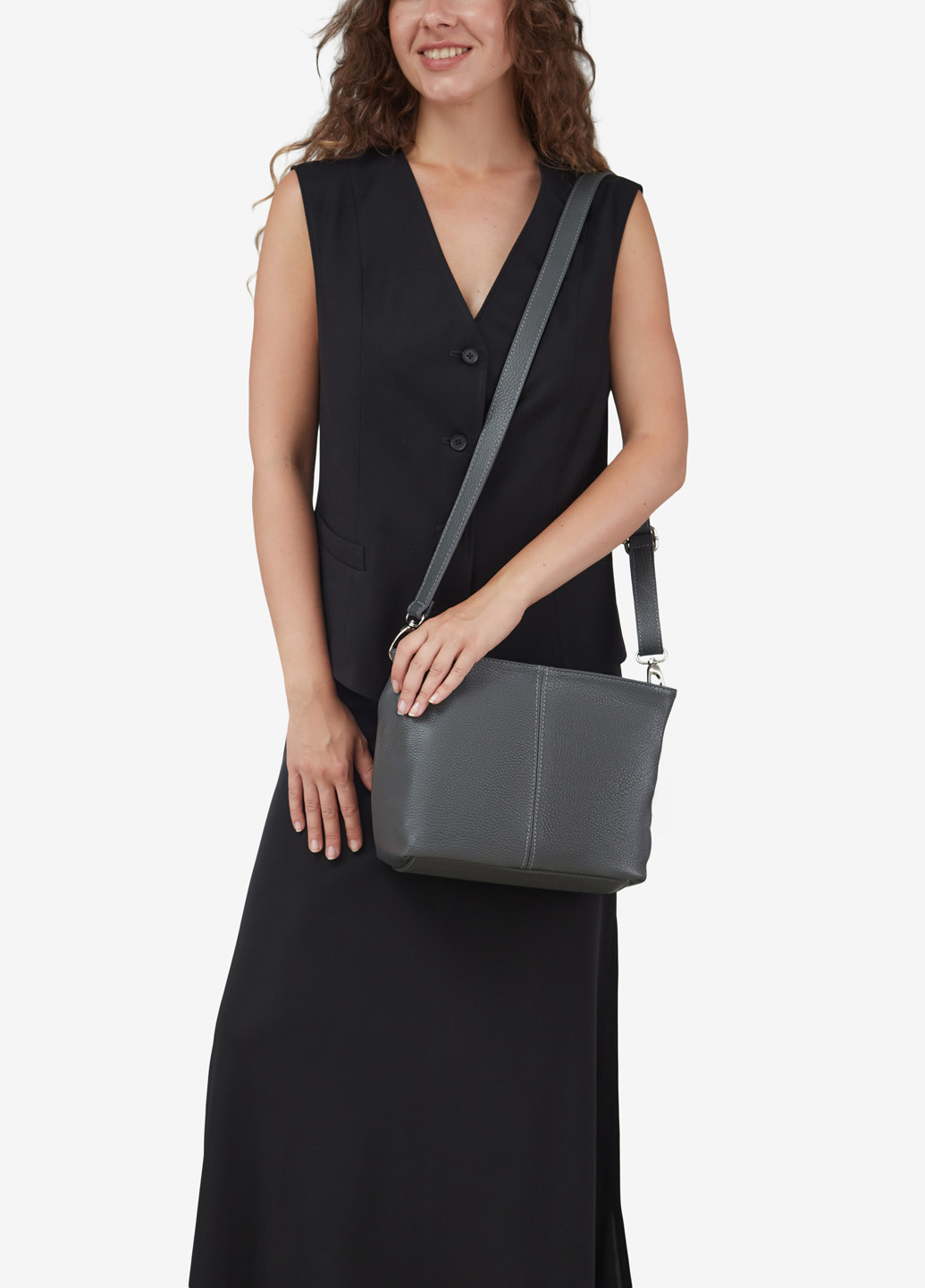 Сумка женская кожаная кросс-боди маленькая Сrossbody Regina Notte (263356865)