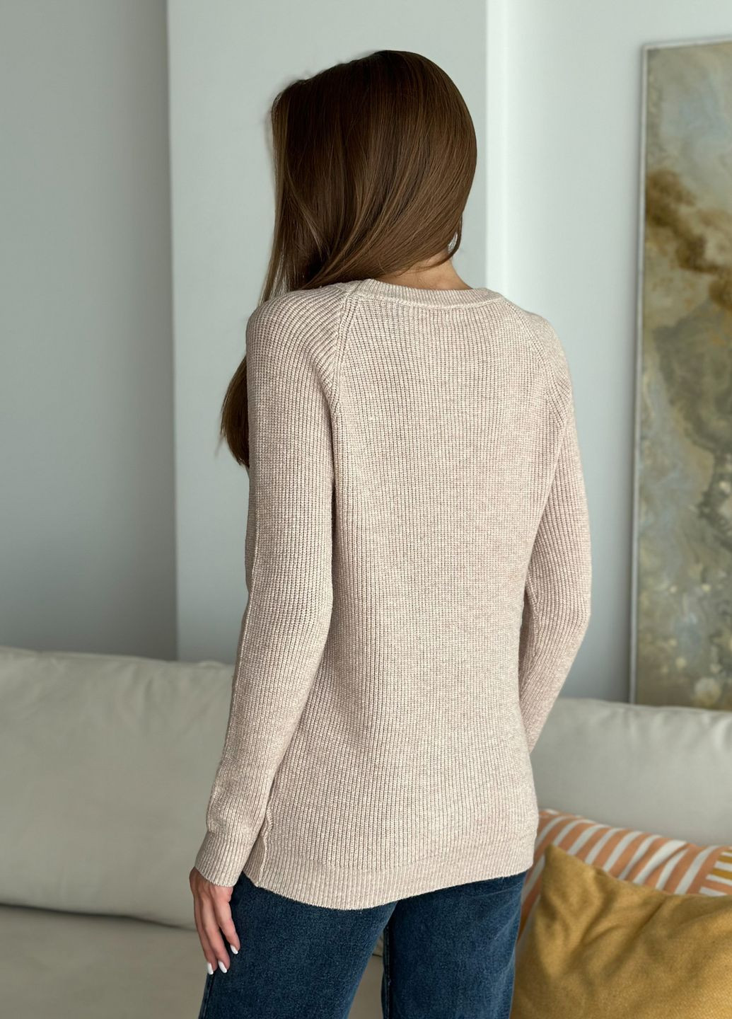 Бежевий зимовий світер Magnet WN20-539