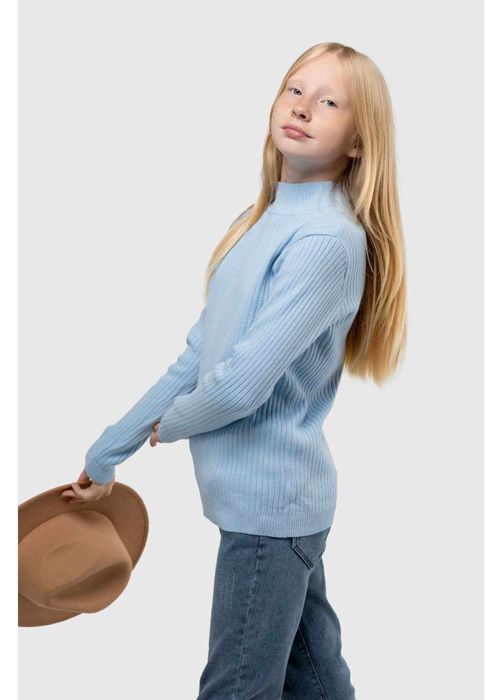 Голубой демисезонный свитер Lizi Kids