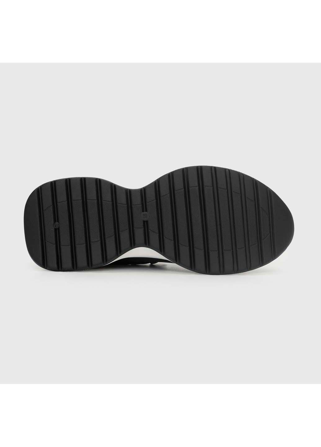 Черно-белые демисезонные кроссовки Stepln