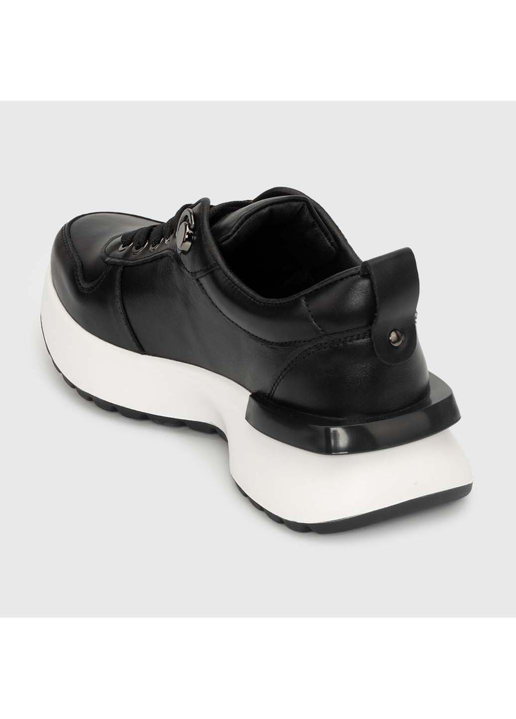 Чорно-білі осінні кросівки Stepln