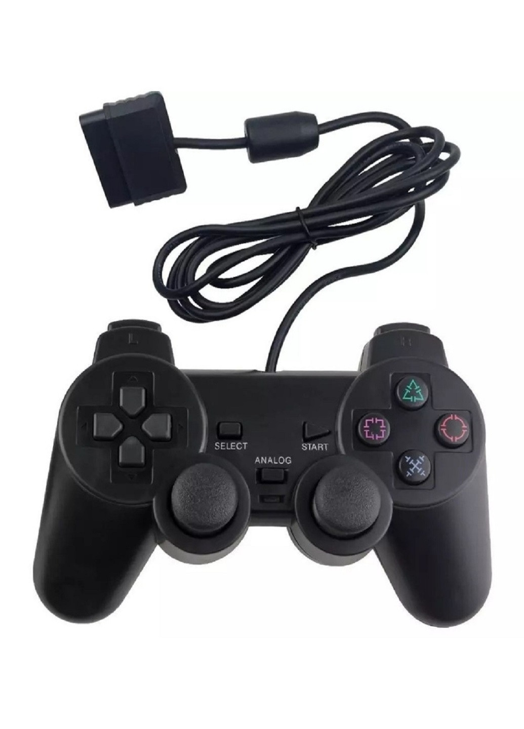 Джойстик спроводной SONY PS2 DoubleShock Черный VTech (263360266)