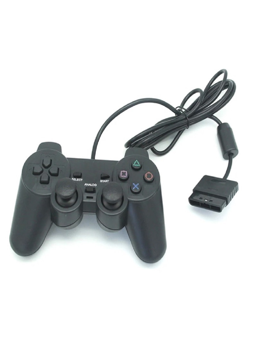 Джойстик спроводной SONY PS2 DoubleShock Черный VTech (263360266)