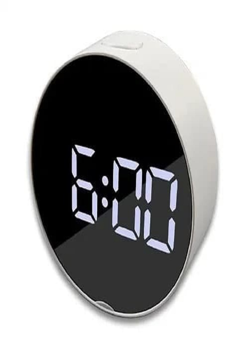 Настольные электронные часы с подсветкой и питанием от сети 220В VST-6505 Белый корпус Белая подсветка VTech (263360256)