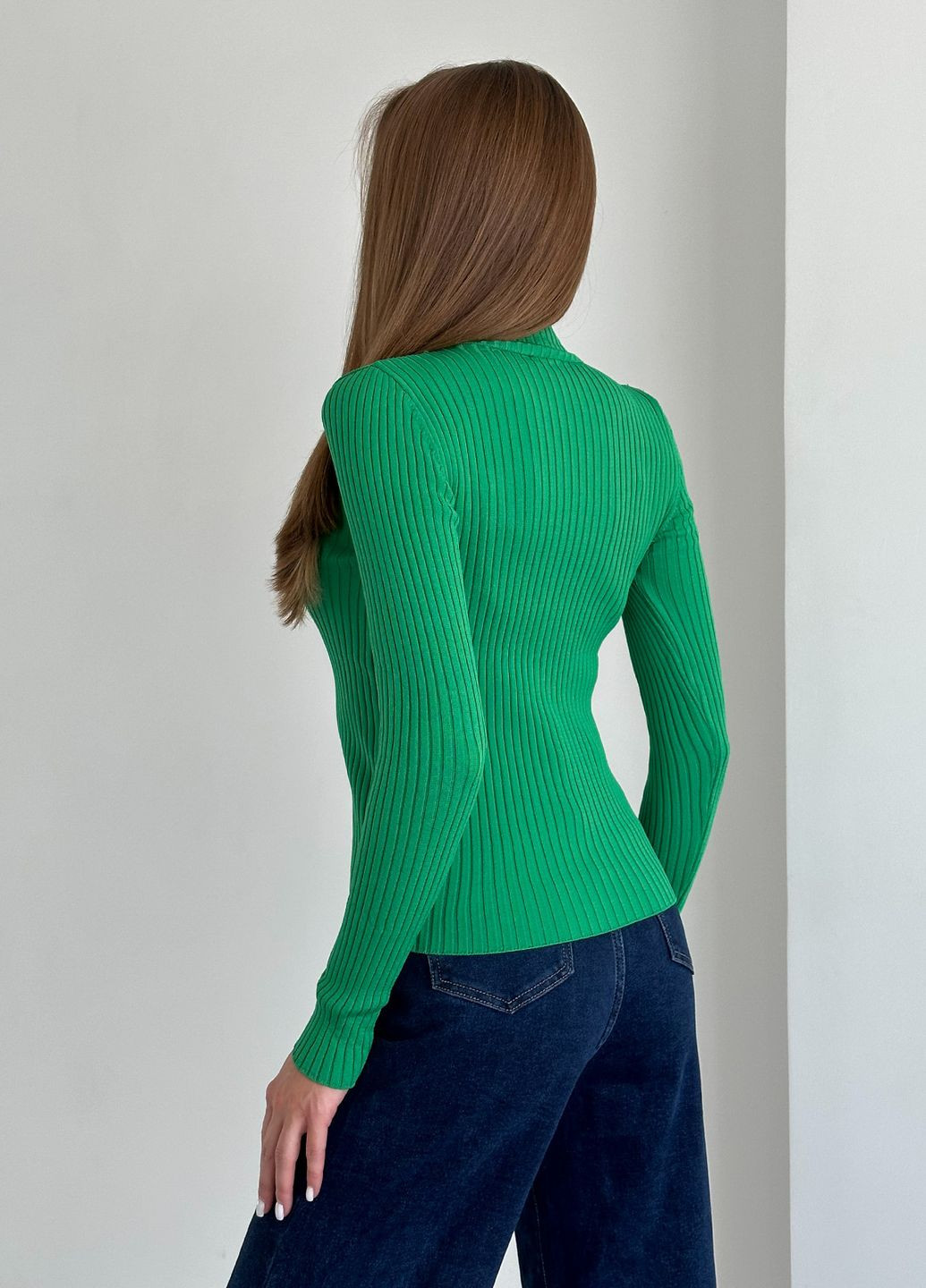 Зеленый демисезонный свитер Magnet WN20-553