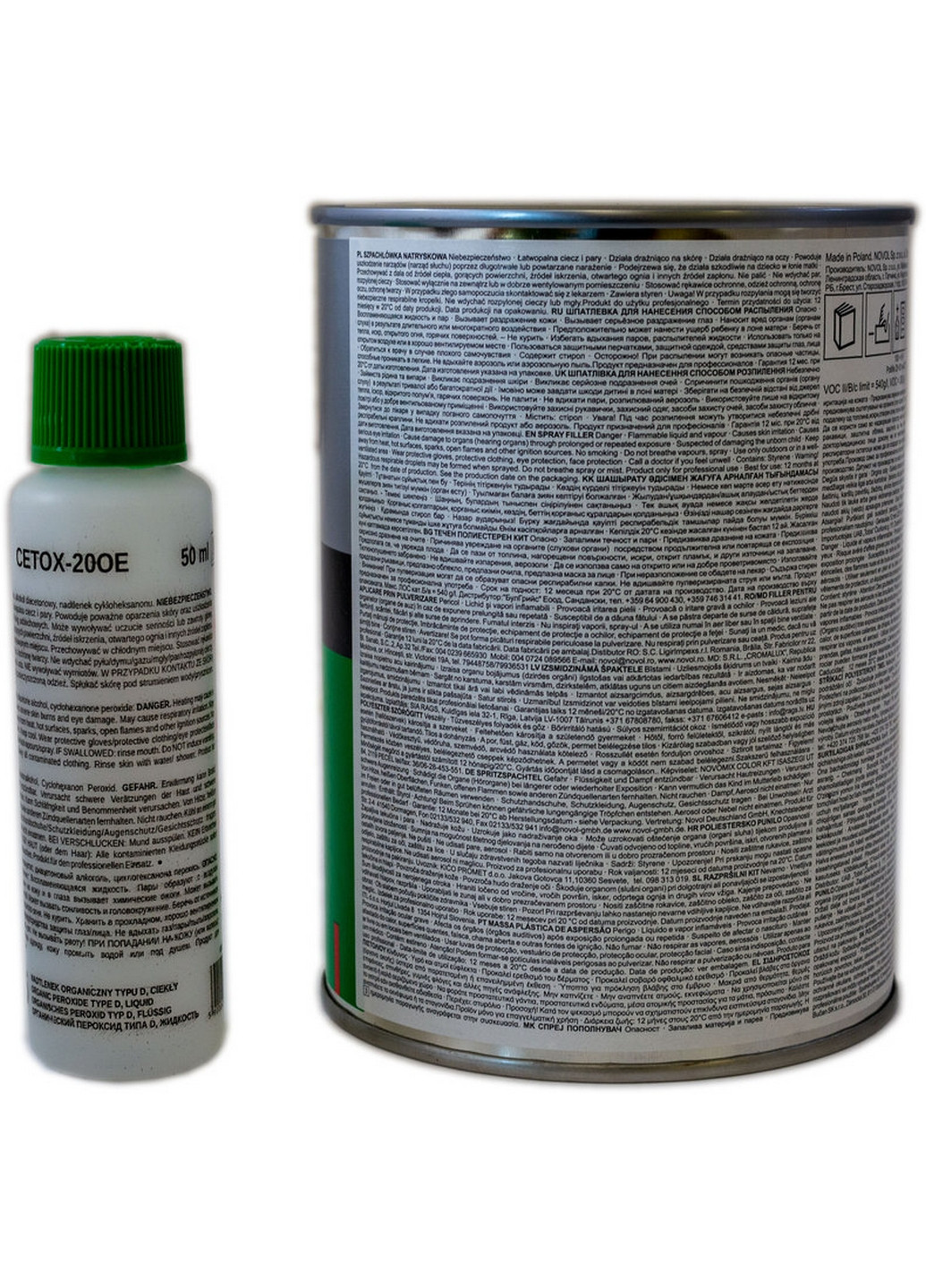 Шпаклевка распыляемая 1.2 кг. Spray 10х10х14 см No Brand (263427218)