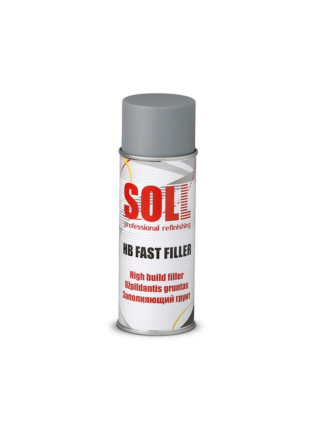 Грунт аэрозоль заполняющая 0.4 л High Built Filler 6х20х6,5 см No Brand (263426212)