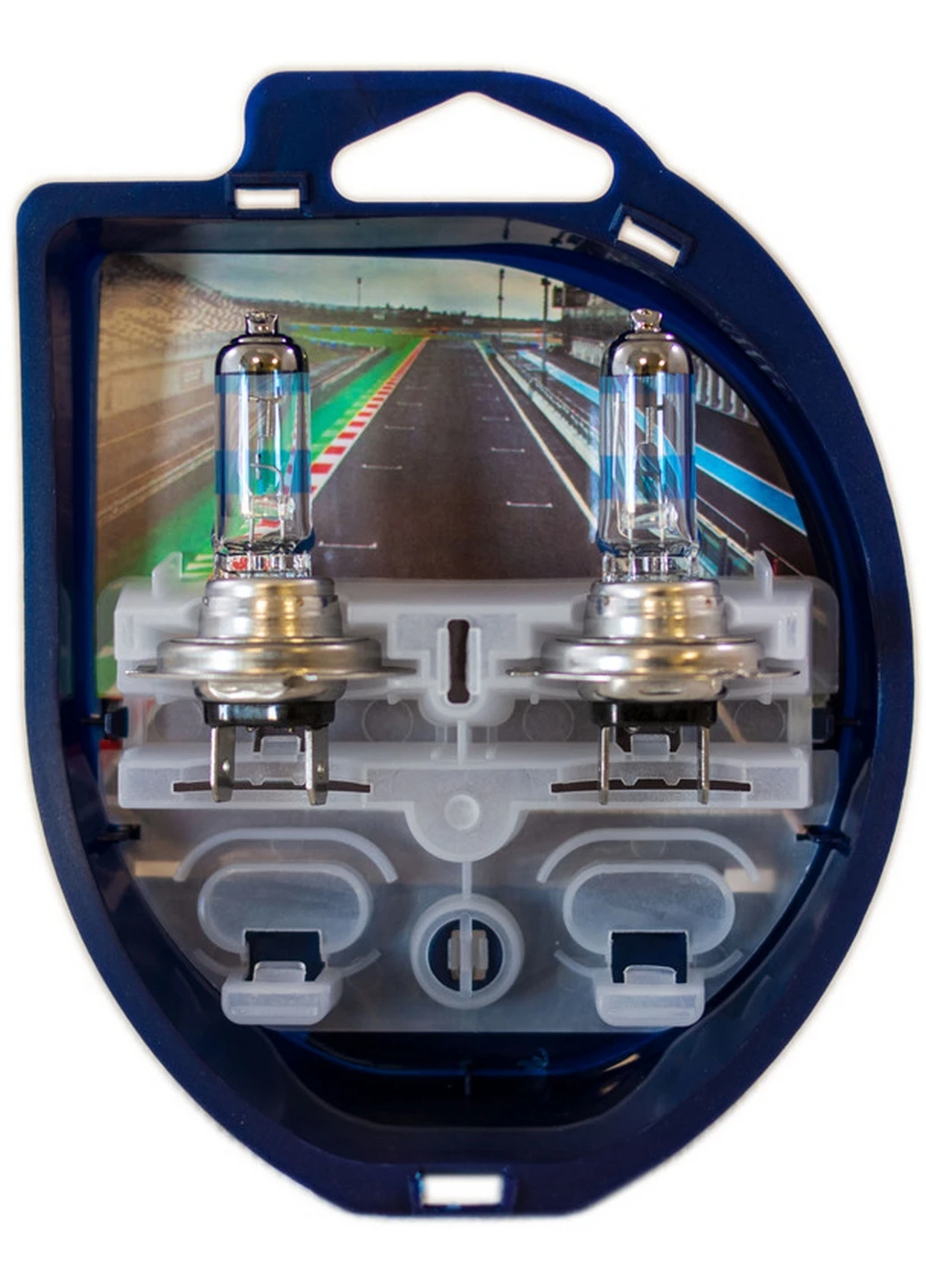 Галогенная лампа H7 12V 55W PX26D +200% Racing Vision, (2 шт.) 6х10,5х11,4 см Philips (263425451)