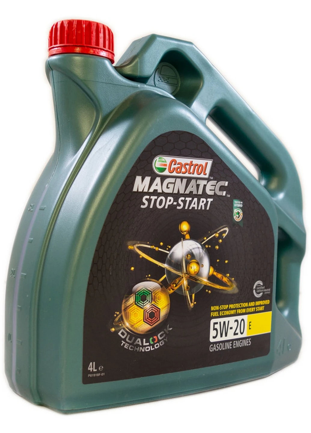 Масло 5w20 4 л Magnatec Stop-Start 23х30х9 см Castrol (263424476)