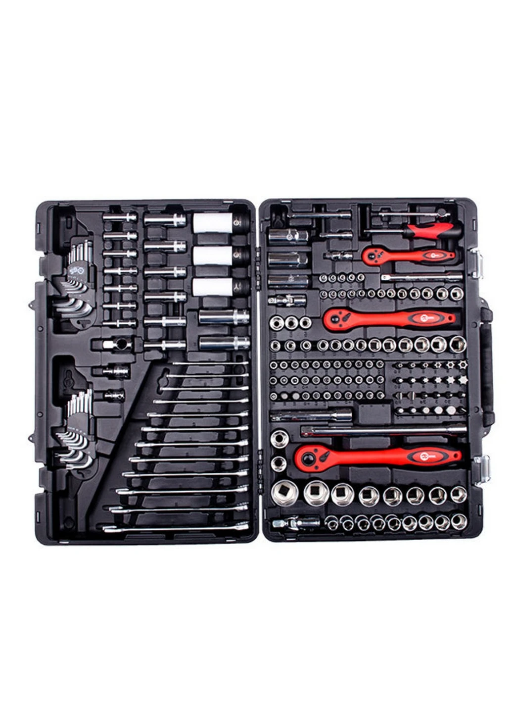 Комплект інструментів 176 од. 1/2", 1/4", 3/8" Cr-V (професійний) 10х52х37 см Intertool (263426362)