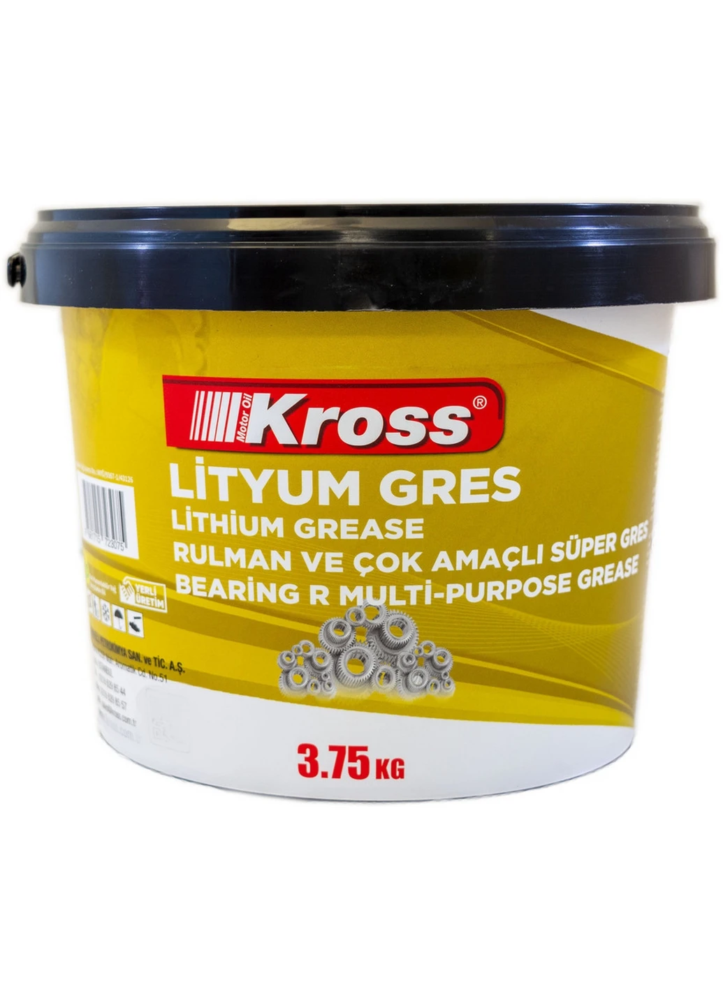 Мастило Літол-24 3.75 кг Lityum Gres 21х19х21 см Kross (263426376)