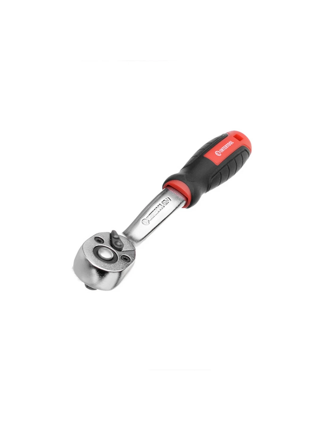 Рукоятка з храповим механізмом на 72 зуби 1/4'' Cr-V 20х2,5х2,5 см Intertool (263424327)