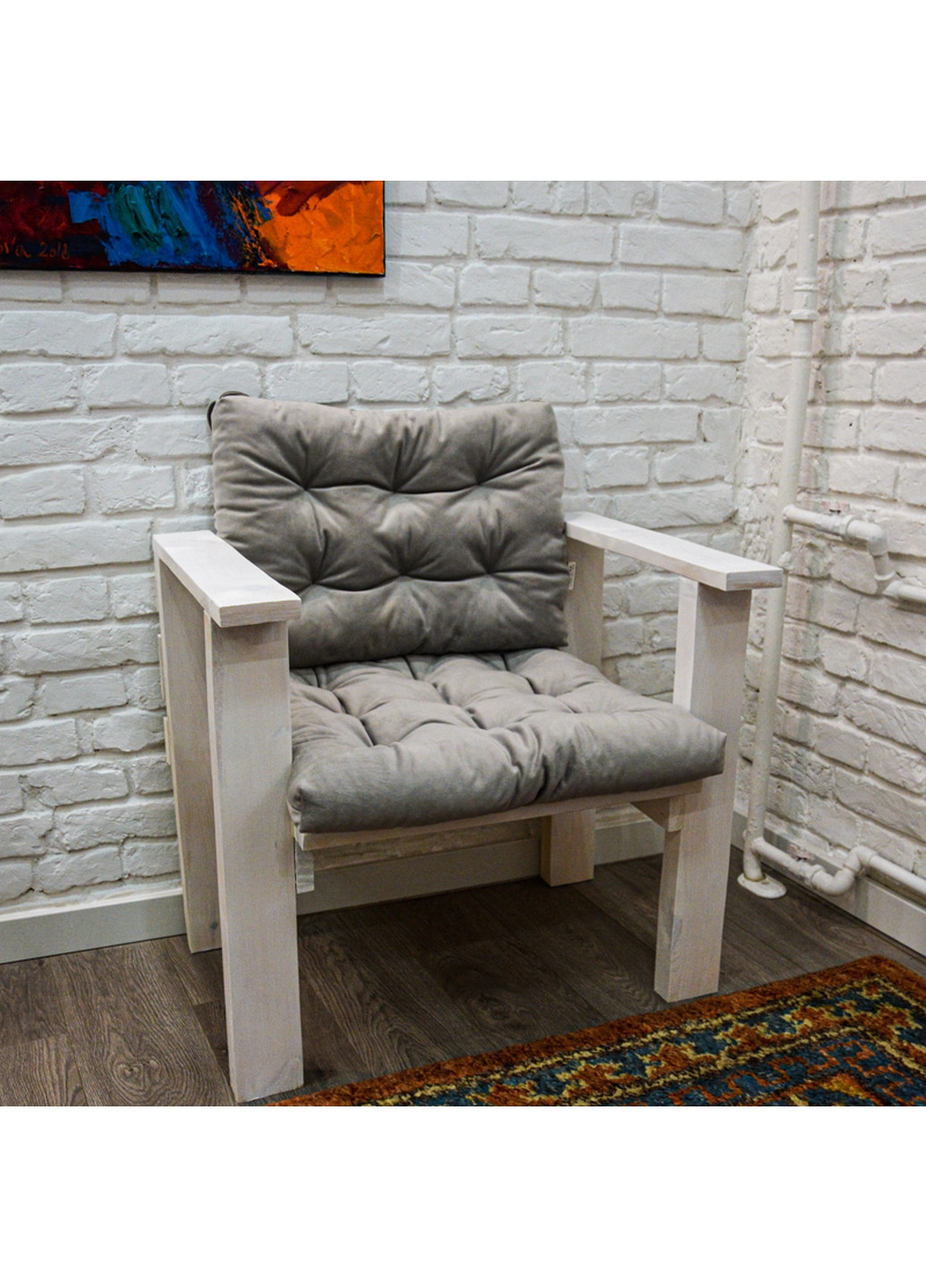 Подушка для садовой мебели 50х50 см Time Textile (263426582)