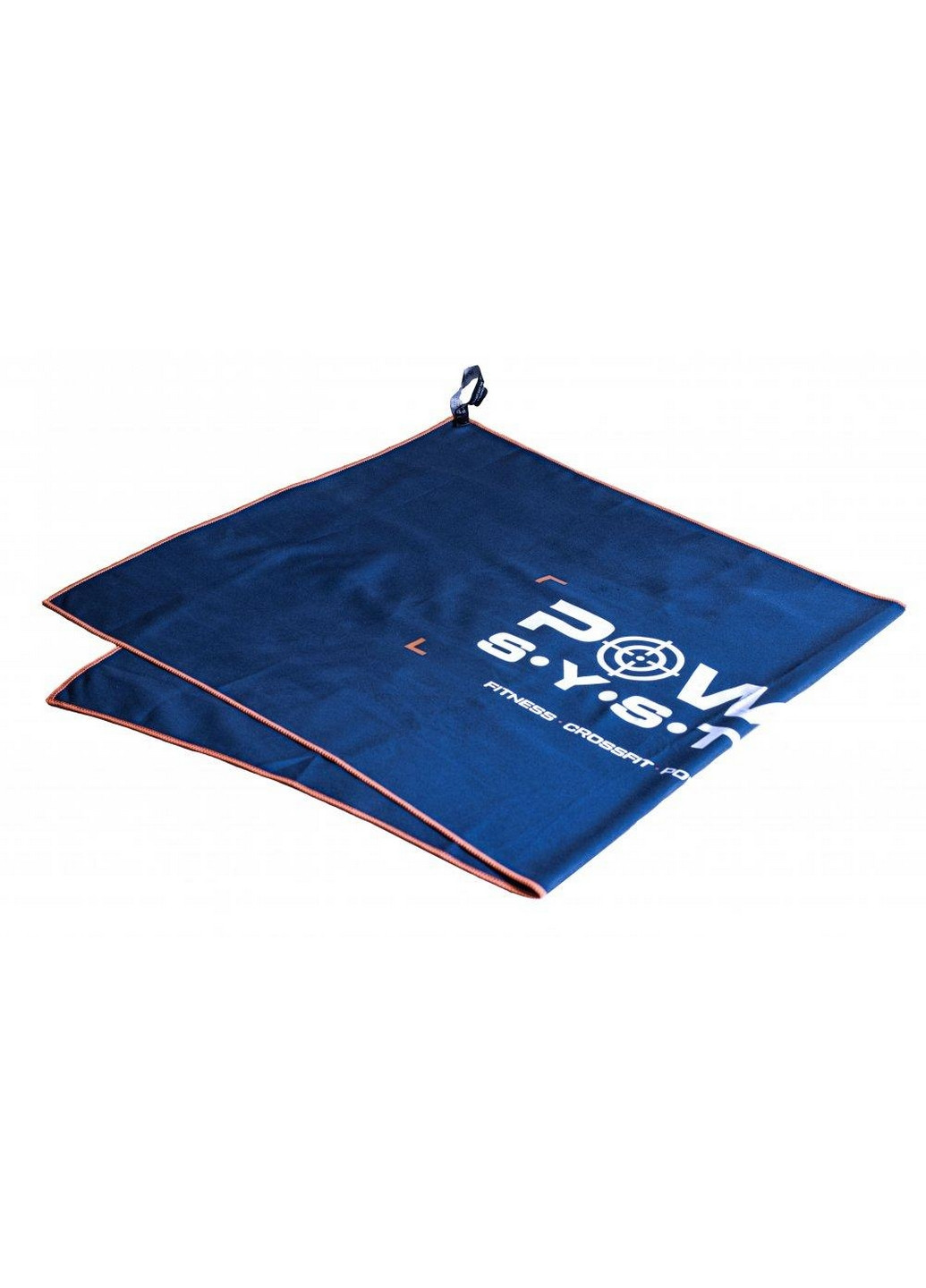 Power System рушник для фітнесу та спорту gym towel 100х50 см темно-синій виробництво - Чехія