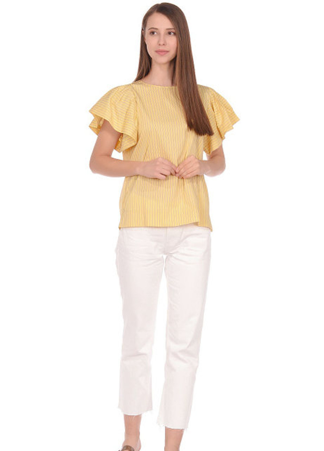Жовта демісезонна блуза United Colors of Benetton