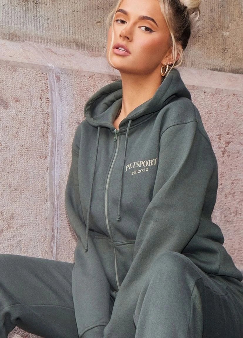 Хаки худи PrettyLittleThing (263432634)